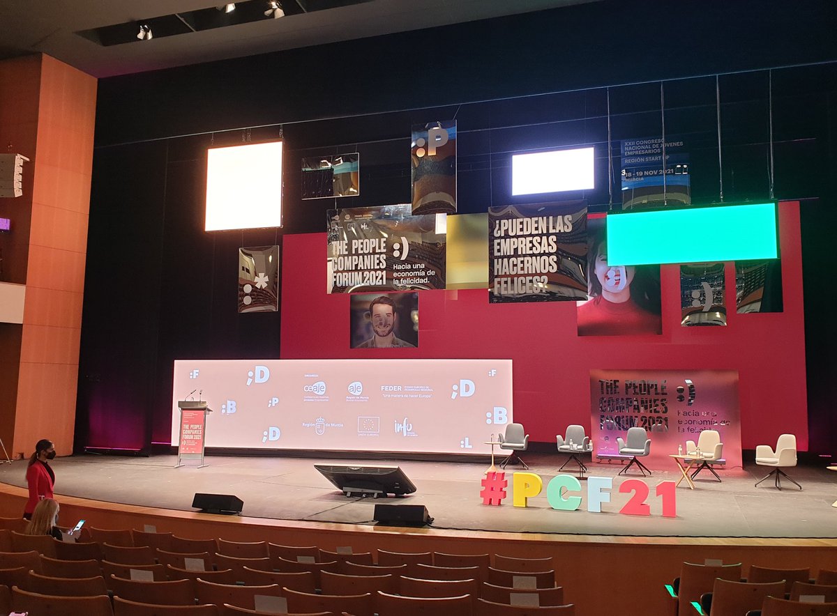 __antonioaragon's tweet photo. ¿Pueden las empresas hacernos felices?, expectantes ante el inicio de este XXII congreso jóvenes empresarios https://t.co/hZoqIjFYRJ