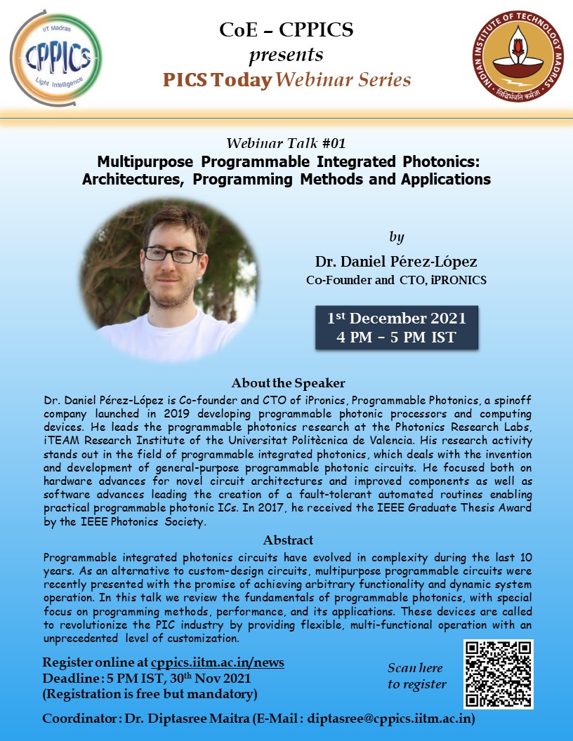 CPPICS Team cordially invites all interested individuals to attend this PICS Today Webinar.....