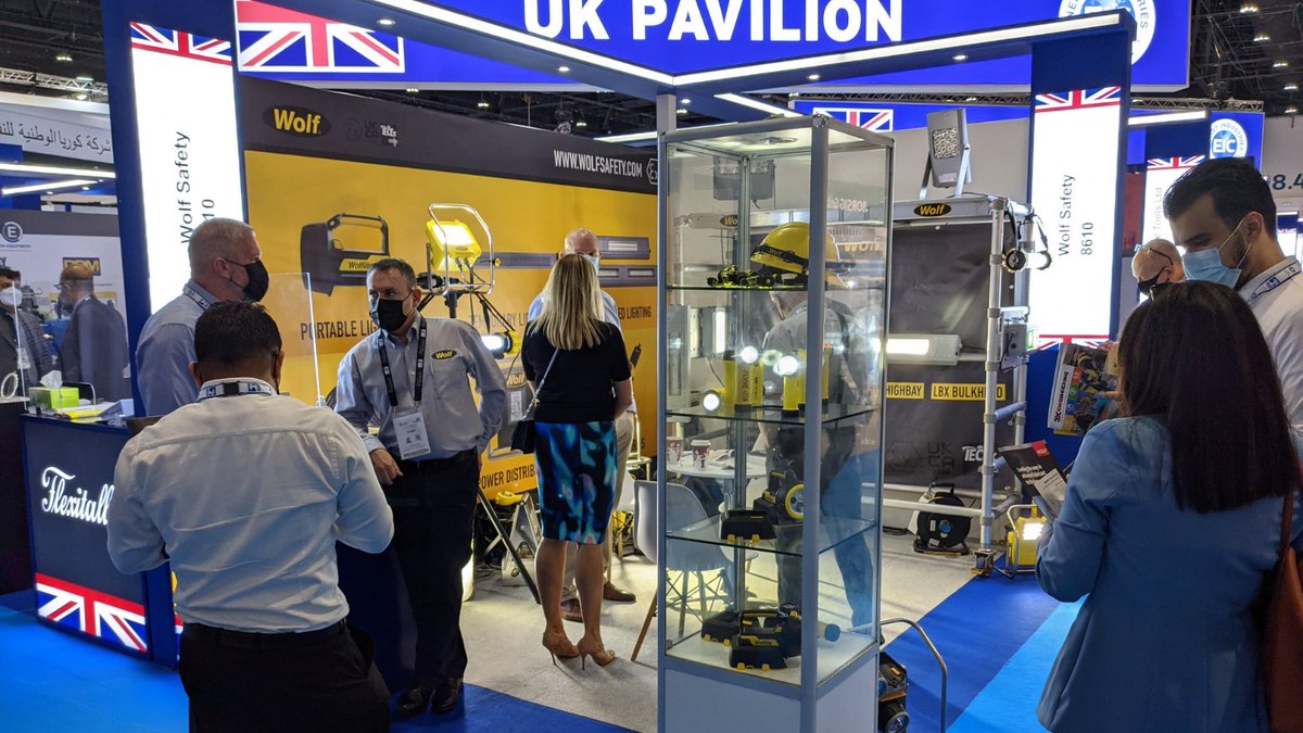 Visit <a href="/Wolfsafety/">Wolf Safety</a> at Stand 8516 in the UK Pavilion. 

Wolf Safety is the world’s leading manufacturer of Hazardous Area Portable and Temporary lighting. 

#ADIPEC2021