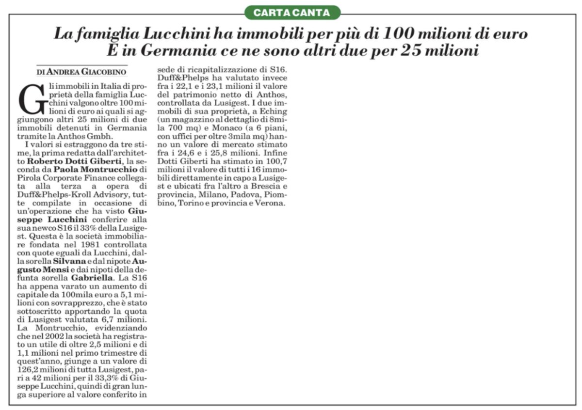 andreagiacobin1's tweet image. Il mattone dei #Lucchini vale 125 milioni. Su @ItaliaOggi  18/11/21. #realestate @GdB_it @corrierebrescia
 @BresciaNewsAPP