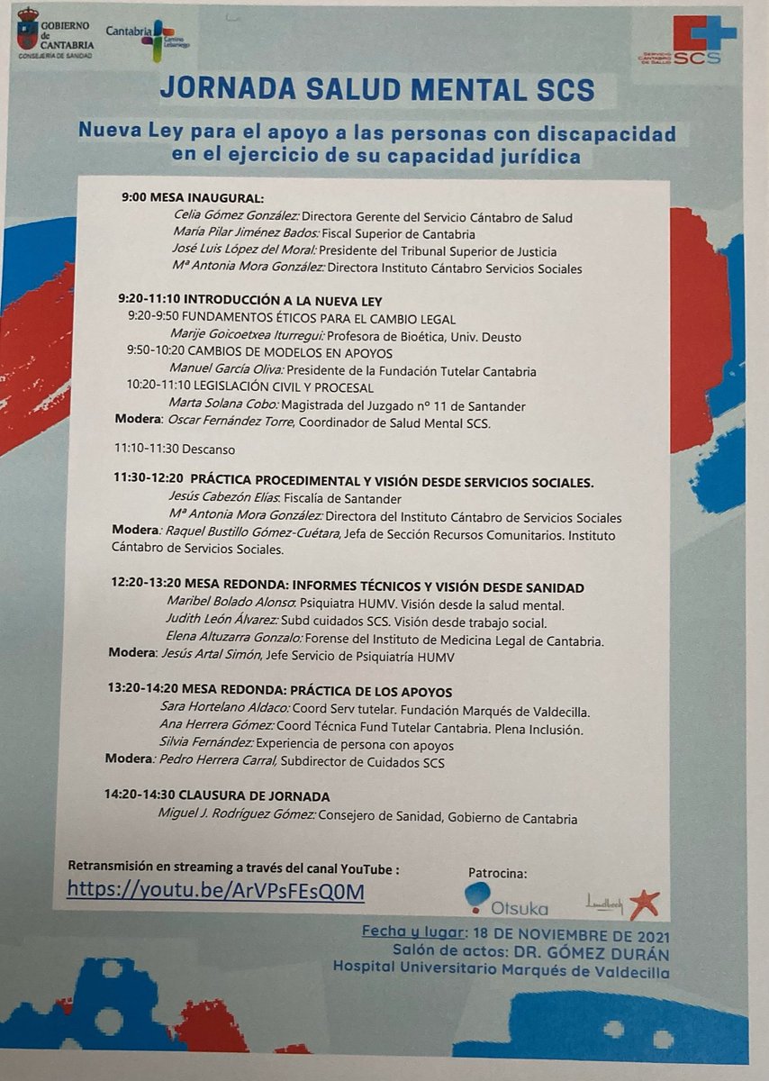 jltb59's tweet photo. #JornadaSaludMentalSCS https://t.co/ogzFVql0GV