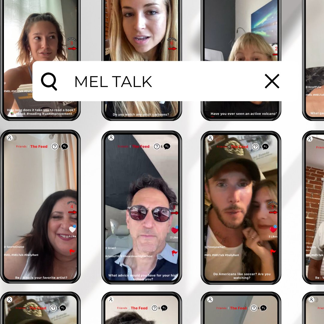 Mel_Talk_App's tweet photo. Check out what's trending within MEL Talk, join the conversation!

#mel #meltalk #melcommunity #app #socialmedia #socialmediavideos #socialmediaapp #socialmediaplatform #socialmediacommunity #questionandanswer #videoconversation #videoplatform #answerquestions https://t.co/IRaxX2Ly17