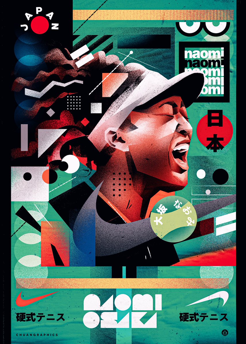 ChuanGraphics's tweet photo. QRT with your most popular art

Naomi Osaka. The piece that became my most iconic style, gained the most likes in LinkedIn, made me got featured by Behance for the first time and transformed my career as an illustrator, designer.

🎨 https://t.co/ORxHPEKcd8