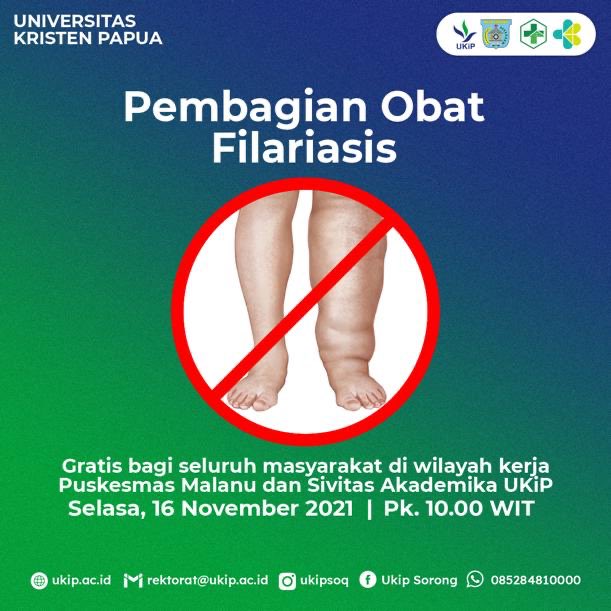 Penyakit kaki gajah disebabkan oleh cacing