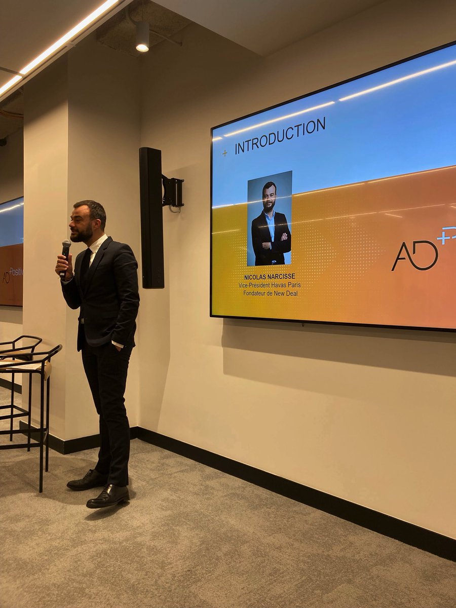 Très heureux d’animer ce matin cette session de réflexion autour de la transformation positive et normative! de l’entreprise chez <a href="/AugustDebouzy/">August Debouzy Avocats</a> dans le cadre de AD+ initié par <a href="/MahastiRazavi/">Mahasti Razavi</a> 
Avec de formidables intervenants <a href="/ThibautGuilluy/">Thibaut Guilluy</a> <a href="/pdhumieres/">Patrick D'Humières</a> <a href="/severinelebre/">severine lèbre</a> <a href="/SJHLambert/">Sylvain LAMBERT</a>