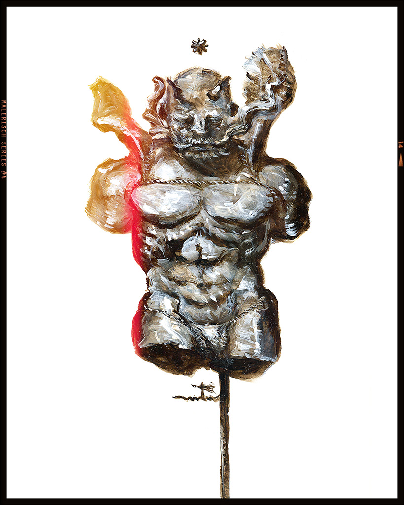 k02art's tweet photo. Listed my first NFT ☄~ Come take a 👀 see if it's ur type of art~ 🍋✨

https://t.co/h06CufhgoN 

#nft #nftart #nftartists #bear #bara #musclebear #painting #oilpainting https://t.co/XEPfBuofcA