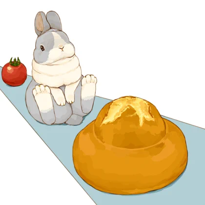 これは何年か前の月食の時に描いた 甘食 