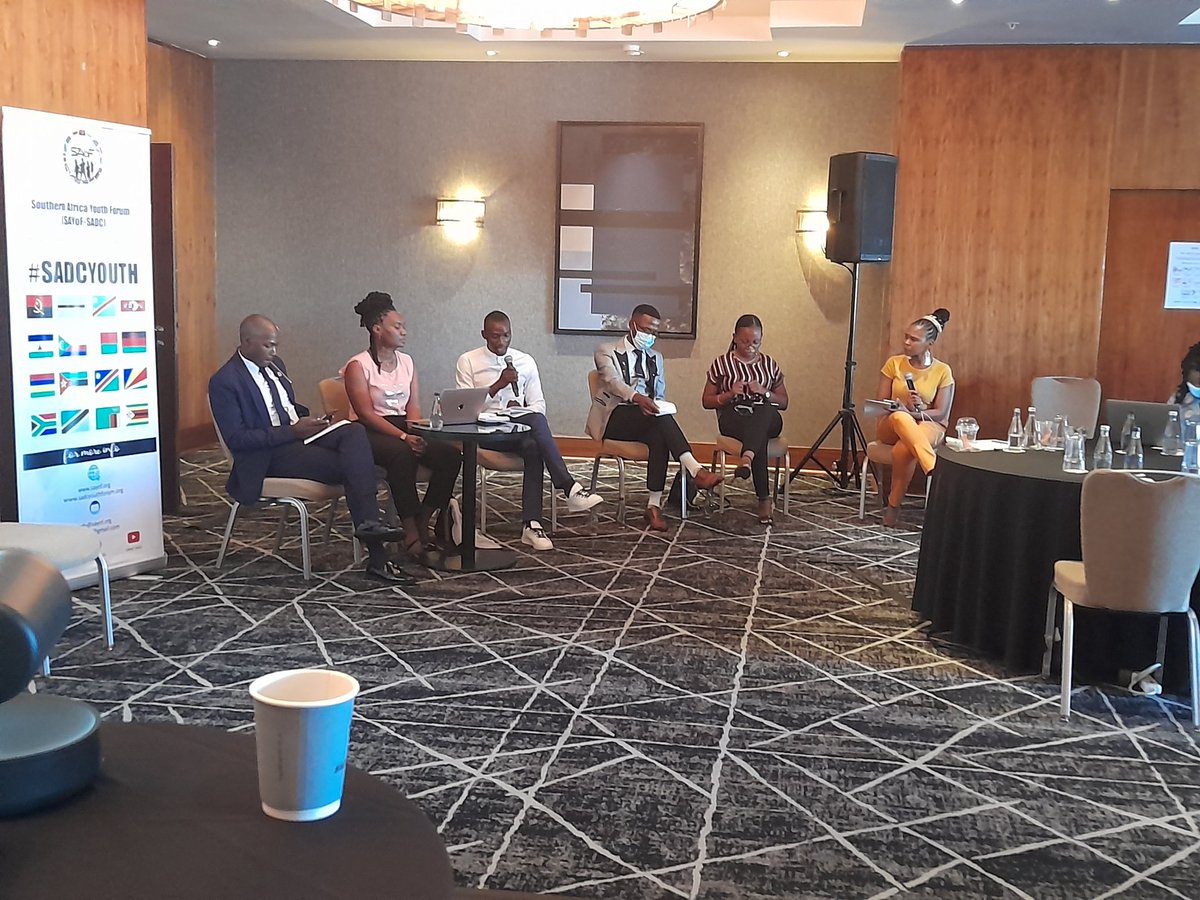 SAYoF_Official's tweet photo. Inclusion of women in governance is important & their contribution matters & also their rights needs to be protected. #SADCYouth #NSARegionalConference #CoCreatingSolutions @_CSVR @theECFSADC @SAACoNetwork https://t.co/9kRYXFjWyR