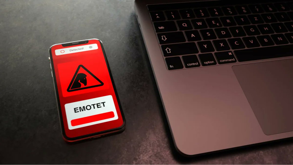 "Emotet botnet returns and is 'spreading quickly' following year-long absence"

Read the latest here: buff.ly/3DmaAcd

#cyber #cybersecurity #cyberattack #malware #technews #damiagroup