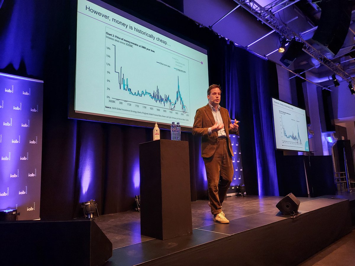 Joanna_Burton's tweet image. Fascinating presentation from @_dknapp Chief Economist at @IABEurope today in Denmark #programmatic2021