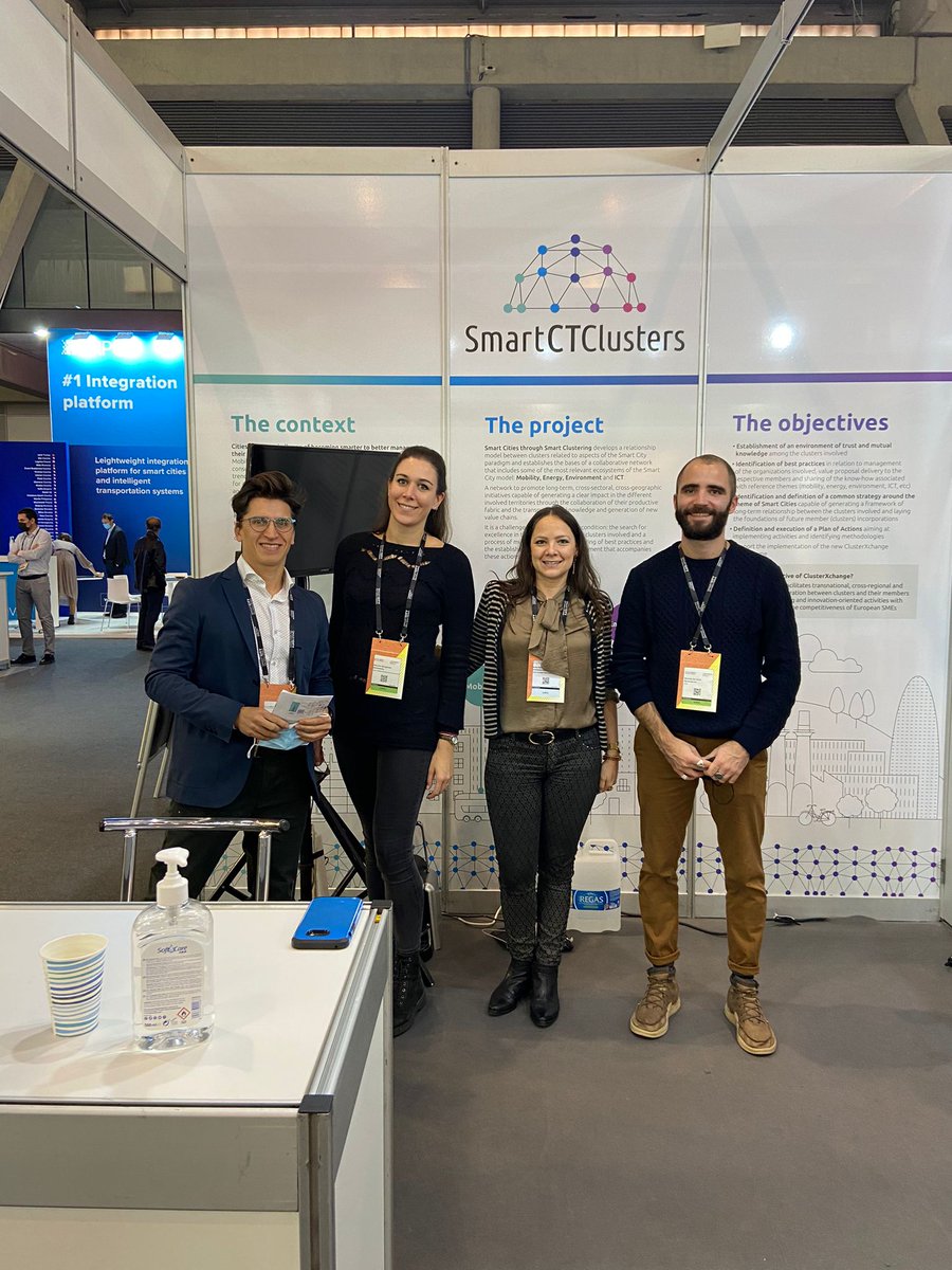 Cluster_Digital's tweet photo. La jornada d'ahir a l'@SmartCityexpo va ser molt interessant! Avui tercer i últim dia de la mà de @SmartCTclusters! Visita'ns al Pavelló P2 - Stand E-164! Us hi esperem!
#smartcityexpo #smartctclusters #worldcongress https://t.co/ytP5FnGsJv