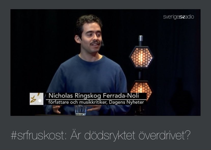 annacokorilo's tweet photo. Började min #srfrukost m/ #sverigesradio om #musikjournalistik: genrer eller ej, techbolag och distribution, behovet av en ny typ av branschbevakning, om publikens krav och kompetens, vikten av kritikers röster, bra sagt av @nrfn 👉 https://t.co/HrAkVJhYnJ https://t.co/gQZngBz5tJ