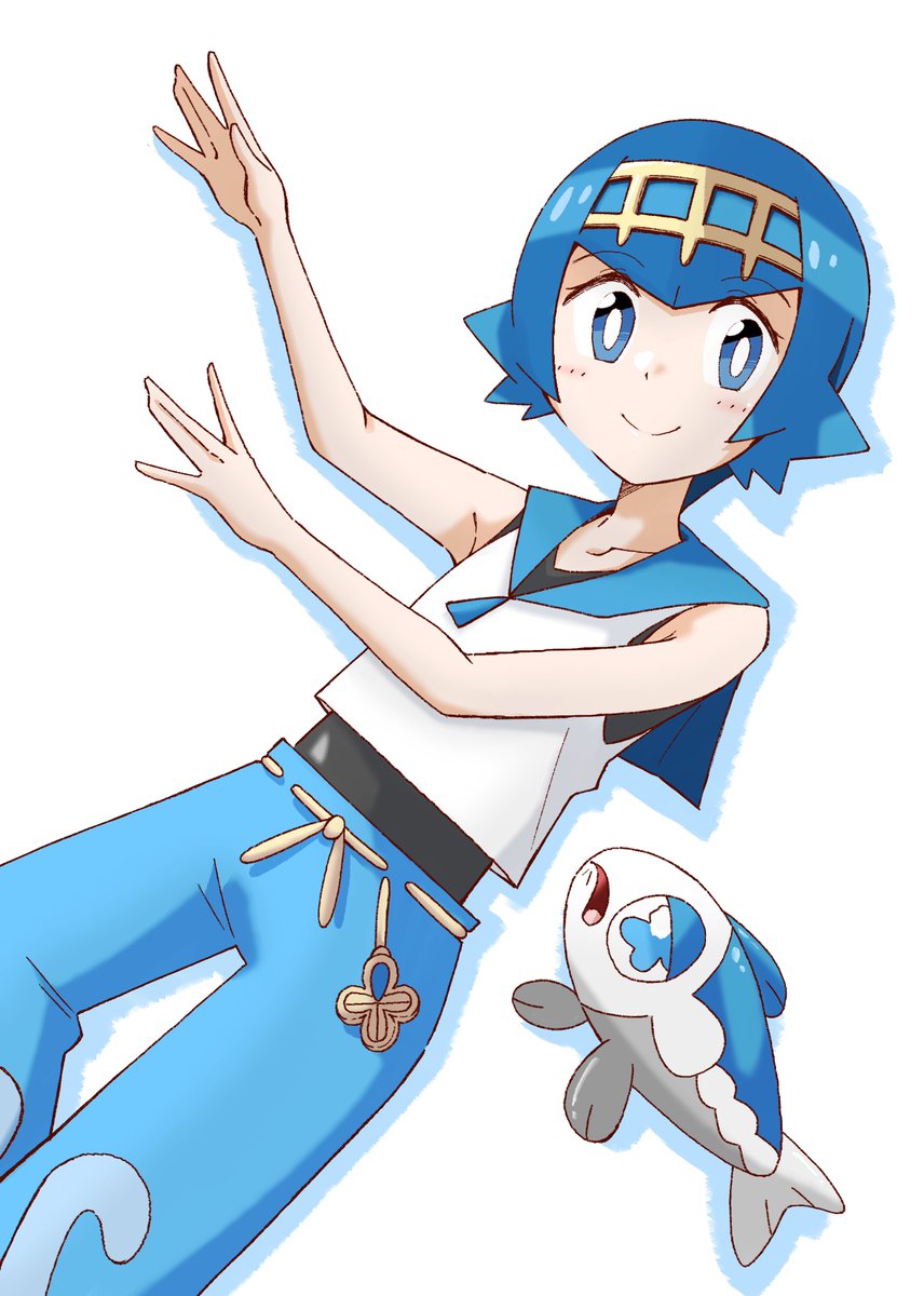 ポケモン そういえば今日サンムーン5周年らしいですね ポケモンで一番好きなキャラ スイレン むみろのイラスト