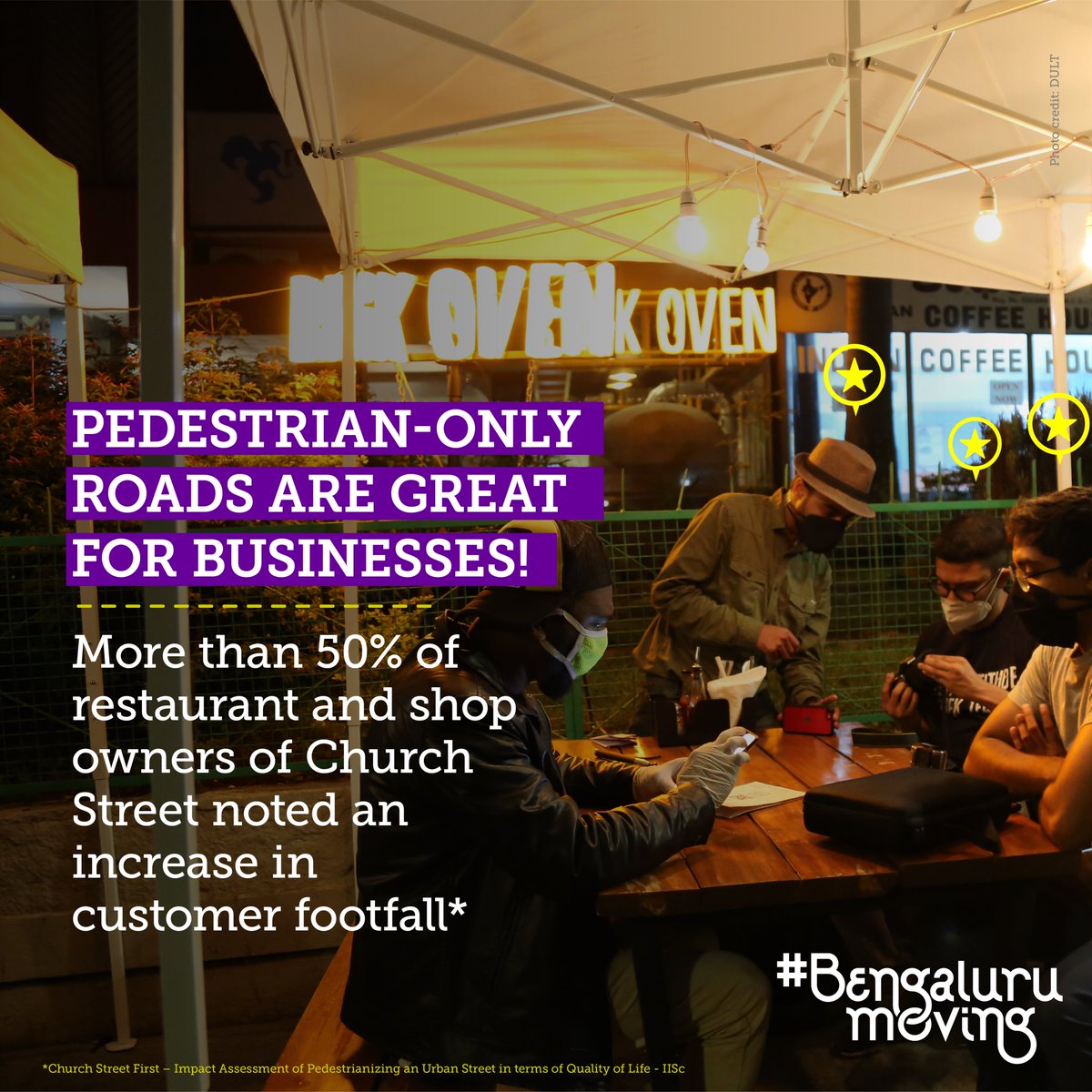 BengaluruMoving's tweet photo. Church Street has shown pedestrianisation can improve economic activity of a street.
If it's good for public, it's great for business!
Which street in BLR would you like to see pedestrianised?
#Bengalurumoving #Churchstreetfirst #pedestrianisation #sustainablemobility https://t.co/7lwwtdymI1