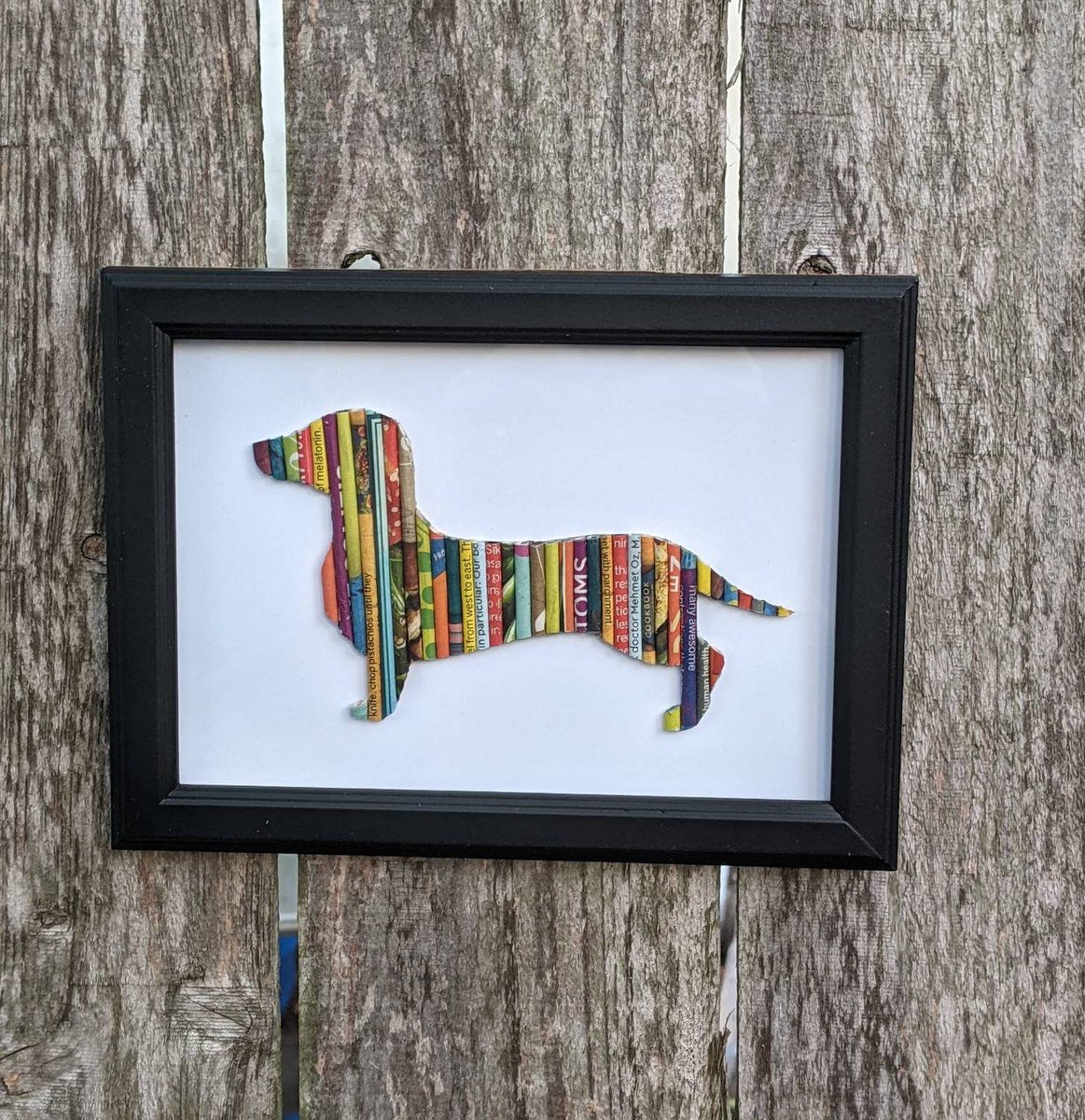 coco_belly's tweet photo. Excited to share the latest addition to my #etsy shop: Dachshund Art. Handmade with recycled magazines. https://t.co/nATUjCCepT #doxie #ivdd #animals #handmade #weinerdog #dachshund #recycledpaper #dogs #paperart https://t.co/KxrDRt5LRL