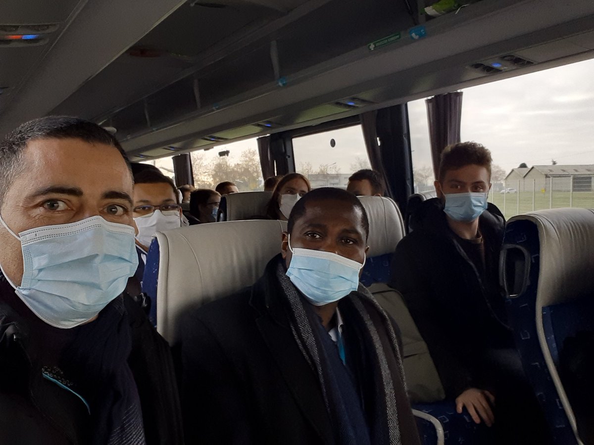 JeannickTardif's tweet photo. En route pour le @ComcyberFR avec des étudiants de @groupeesaip 
#cybersecurite 
Événement #LFD #LaFabriqueDéfense https://t.co/iOJ9a3A9IB