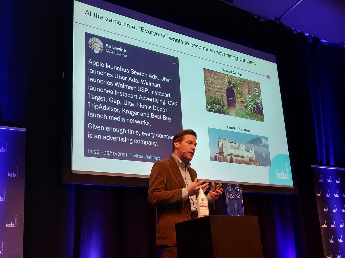 ID5_io's tweet image. Predictions for 2022 analysed and explained by @_dknapp at the @iabdenmark #programmatic2021 conference today in Copenhagen