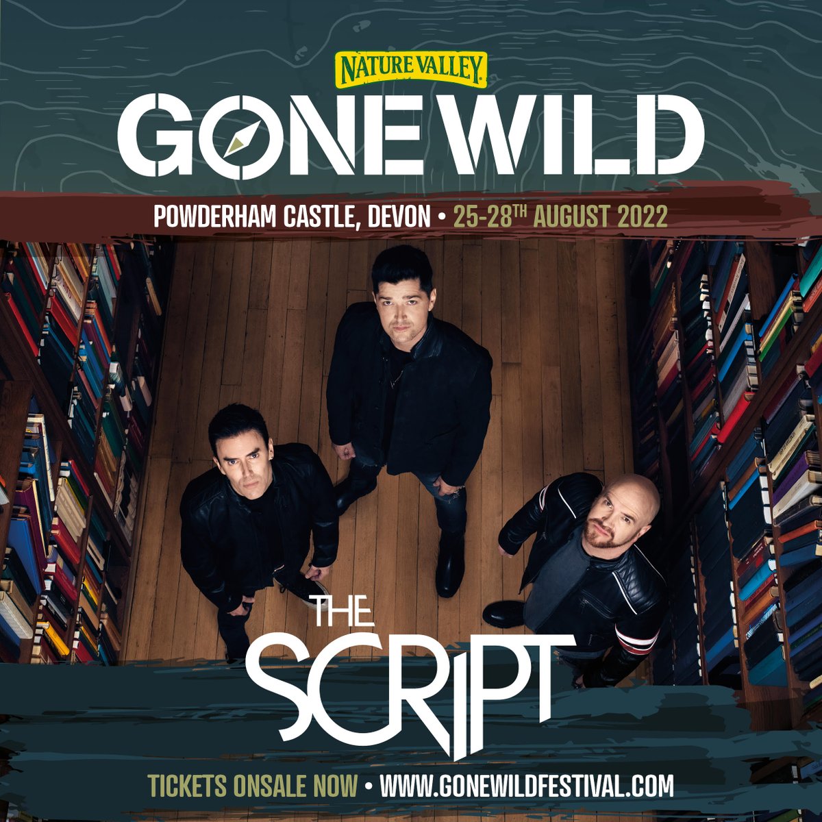 thescript's tweet photo. Roll on @Gonewildfest with Bear Grylls August 2022! This is going to be AWESOME! #TheScriptFamily, who's coming?? 🤟🏻 

https://t.co/6qWNDEFxWS https://t.co/4O4Z0osS46