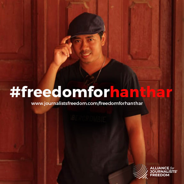Myanmar_Now_Eng's tweet photo. Myanmar's military dictatorship has released Danny Fenster but continued to detain several  local journalists, including Ko Han Thar Nyein from Kamaryut Media and freelance journalists U Si Thu Aung Myint and Ma Thuzar.

#WhatsHappeningInMyanmar https://t.co/odFry2TbNd
