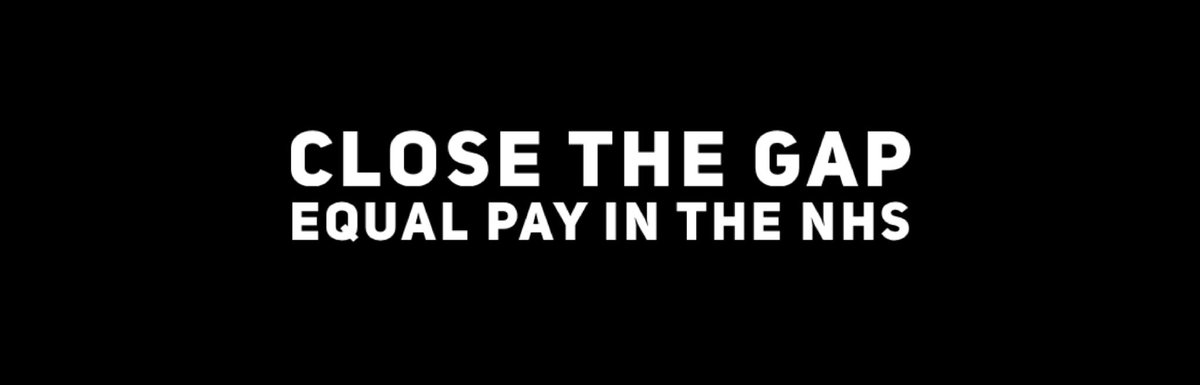 It’s #EqualPayDay today - the day when the gender pay gap means women effectively start working for free. 

 The NHS workforce is 78% women & we have a pay gap that favours men (average median of 10.1% in 2019)

So, mind the gap as your hands bleed from breaking the glass ceiling