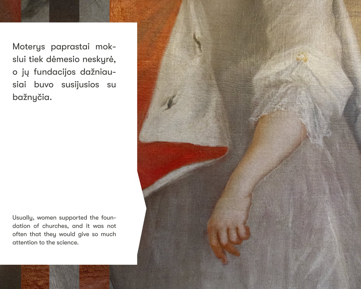 VU_Library's tweet image. Today, in celebration of the European #AcademicHeritageDay2021, we would like to present the portrait of Elżbieta Magdalena Ogińska-Puzynina, painted by Ignacy Eggenfelder, seen on display in the White Hall of Vilnius University Library. ✨💫
@Universeum_eu