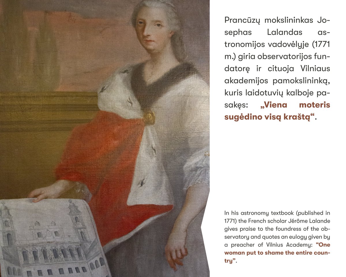 VU_Library's tweet image. Today, in celebration of the European #AcademicHeritageDay2021, we would like to present the portrait of Elżbieta Magdalena Ogińska-Puzynina, painted by Ignacy Eggenfelder, seen on display in the White Hall of Vilnius University Library. ✨💫
@Universeum_eu