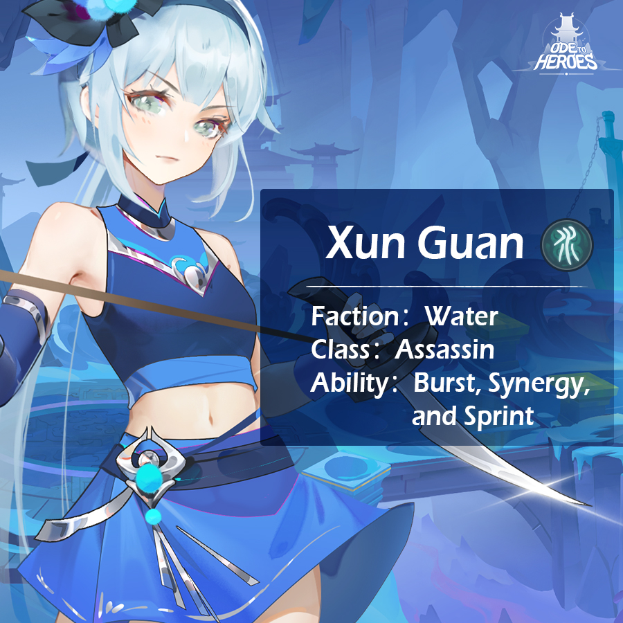 odetoheroes's tweet photo. New Water Hero - Xun Guan is coming!
Can you catch up with me?
 #Hero #water  #new #water #hero https://t.co/L2aSQx7EMb