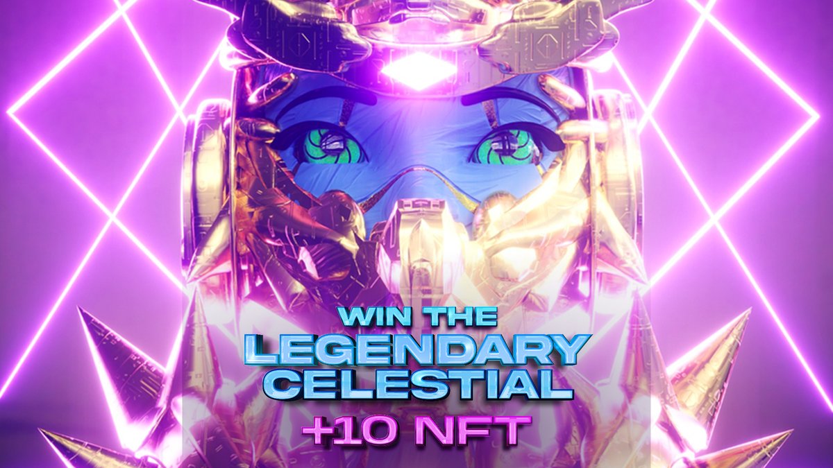 metalegendsnft's tweet photo. Join the HUGE #NFTGiveaway  to WIN the EXCLUSIVE LEGENDARY CELESTIAL NFT + 10 MORE NFT🔥!

Due to the deletion of the previous post by Instagram, we decided to give away not just one person but 10! 

TO ENTER: https://t.co/STExZdpt9D

❤️, RT and TAG ALL your LEGENDARY FRIENDS🔥 https://t.co/AXnzeBVOTd