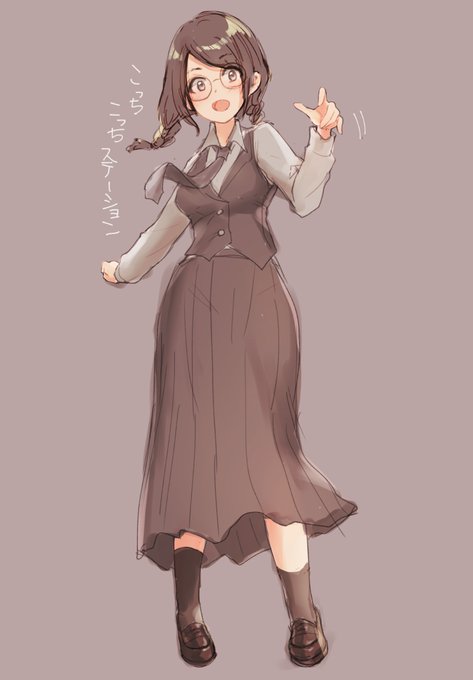 こっちこっち🚉
#ゾンビランドサガ
#zombielandsaga 