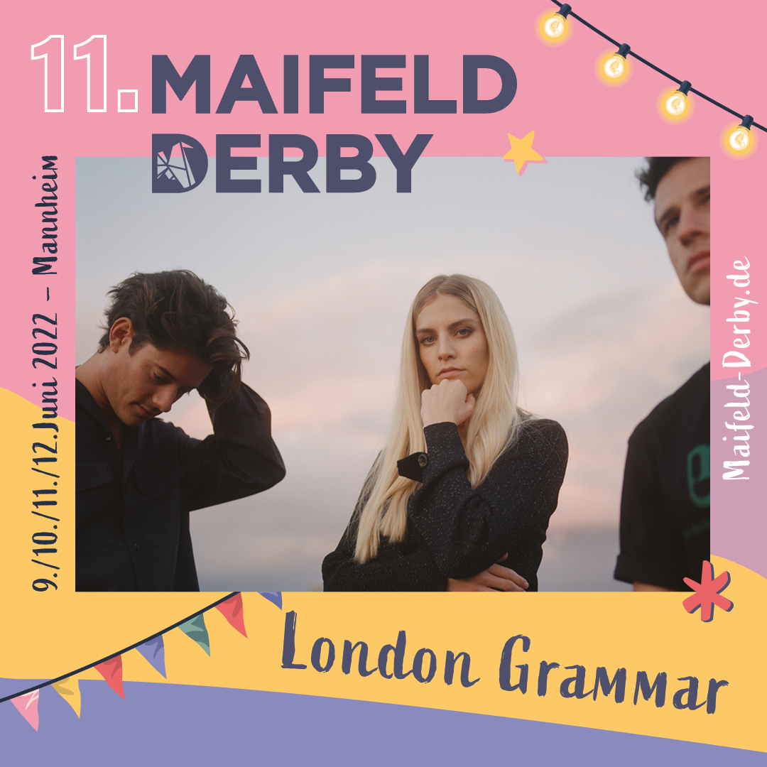 londongrammar's tweet photo. We are headlining @MaifeldDerby on June 9th 2022. Head to the link below for tickets! 🧡

🎟️ https://t.co/3RfFB8yvVP https://t.co/saPUEt9Zmj