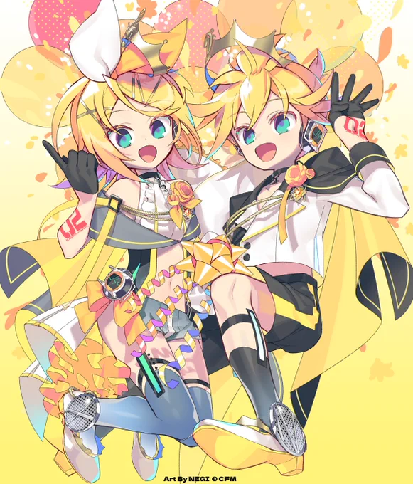 \ 鏡音リン・レン Happy 14th Birthday /
https://t.co/T73Nk9D8kr
#鏡音14誕
ふたりの記念イラスト描かせていただきました～! 