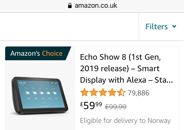 Gilocono's tweet photo. @keyon I KNEW it… £59.99 in October, £99.99 when it hit November all so they could then put it on ‘sale’ later.  Cheats! https://t.co/28PN3uxesT