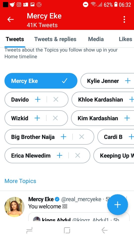 Madelei73238078's tweet photo. Are you following Mercy Eke the topic? 
If not, then what are you waiting for?

Congratulations Mercy Eke
MERCY EKE TWITTER TOPIC
#QueenOfVisuals https://t.co/J1hAkdlkiO