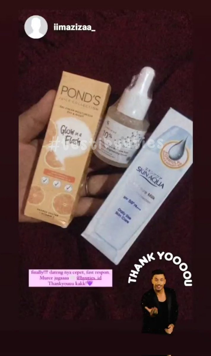 byuties_id's tweet photo. terharu deh sama byuties 🥺❤️ #testibyuties https://t.co/UgOfaSnnwx