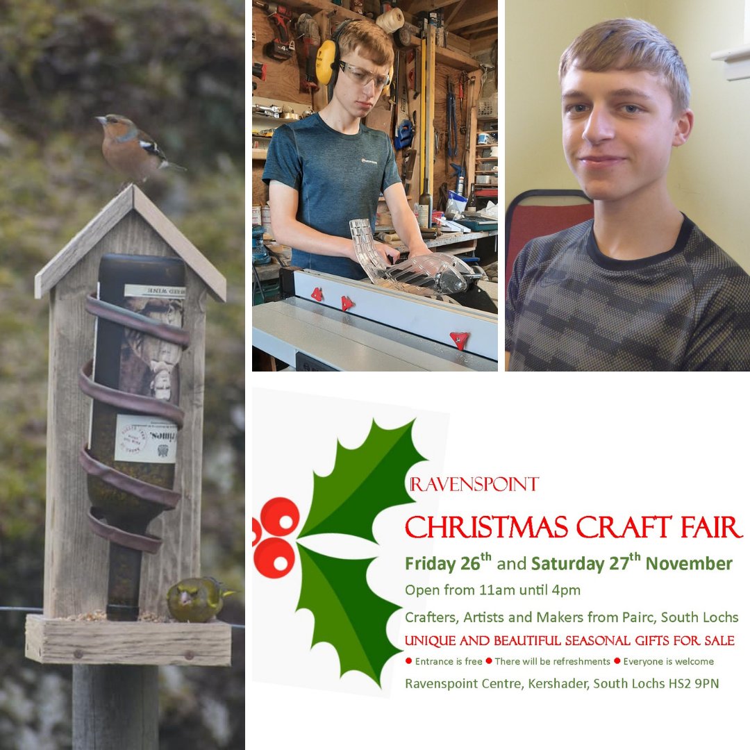 PaircTrust's tweet photo. 2021 Youth Enablement Award https://t.co/YfCprW0wSN Read the full story of how our funding helped Adam Cheesman to expanded his micro-venture so that he will have an extended range of birdhouses bug hotels and other goods at the #Ravenspoint Christmas Craft Fayre. #PaircTrustYEA https://t.co/fwMwRxTaNG
