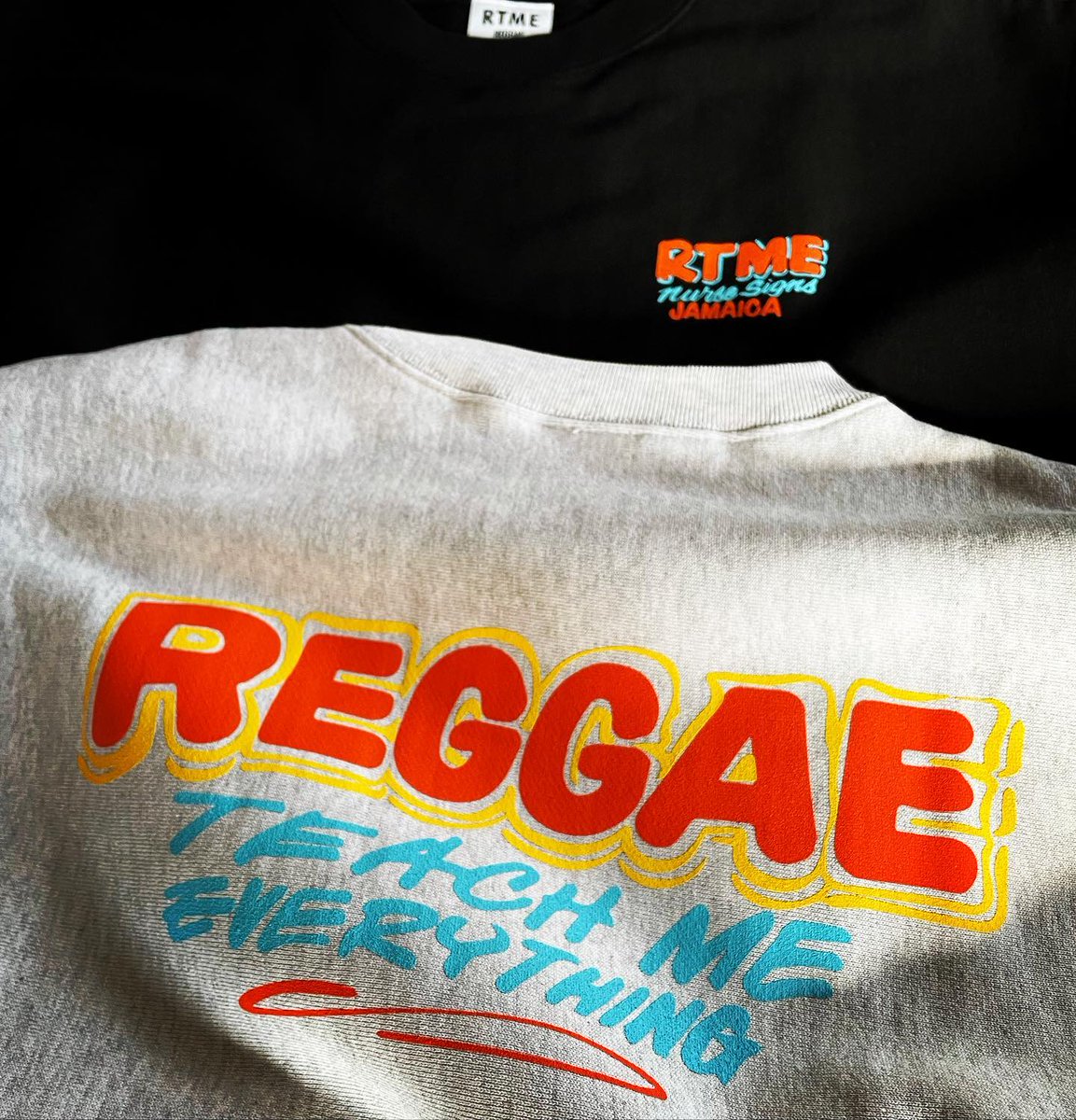 24x7records's tweet photo. RTME x Nurse Signs.#RTME #NurseSigns #Collaboration #Japan #Jamaica #Tokyo #Negril #Sweats #Ash #Black #Samples #PrivateUse #PosseOnly #ReggaeTeachMeEverything 🔥🇯🇵🇯🇲 https://t.co/UvGVXWa5Ab