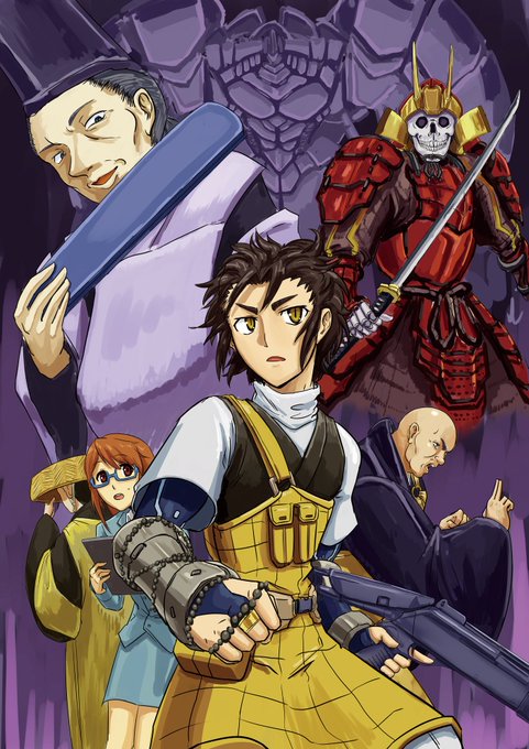 「珠連」
大学の卒業制作で描いた漫画のキャラ。
妖怪退治屋であるが過去に兄をなくしたことにより家を抜け出す。
近代兵器を使うが、親から譲り受けた破邪の数珠を譲り受ける。 