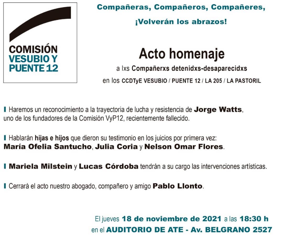 sinapplucas's tweet photo. Hoy en ATE. Av. Belgrano 2527 CABA
18.30hs https://t.co/I0wkRzLGHB