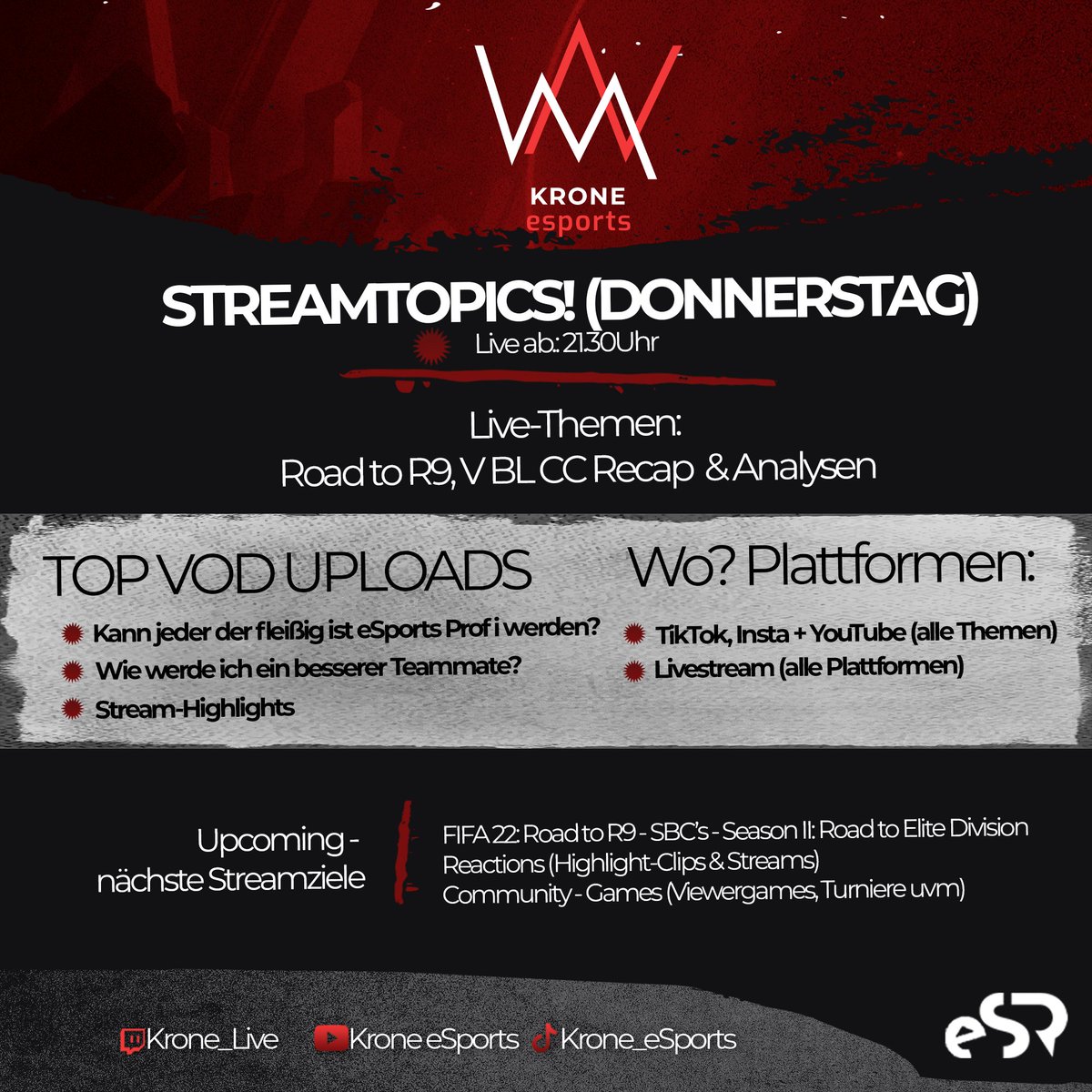 Nach der #Insigne #SBC und den gestrigen Viewergames geht es heute ab 21.30 Uhr weiter mit Road to Elite (haben uns nach Saison Restart noch nicht zurück gespielt 😉) und Team Building 🎮
Ich freue mich auf den Stream und den Upload der heutigen Short Clips ! 

Es geht voran.. 📈