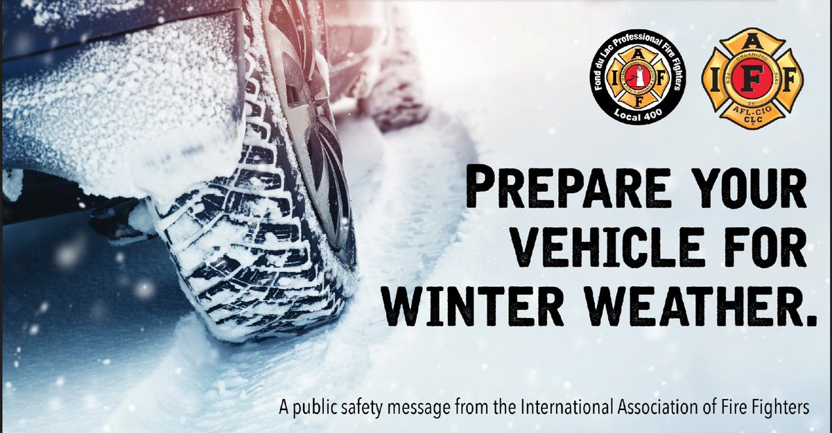 FDLfirefighters's tweet image. 👨‍🚒 Tips for winter driving:
👉 Make sure tires have good tread
👉 Check windshield wipers 💫
👉 Remember to FULLY DEFROST your vehicle before starting to drive 🚗 
👉 Give plenty of space to ALL vehicles while driving
👉 ALWAYS WEAR BRIGHT REFLECTIVE CLOTHING! 🦺