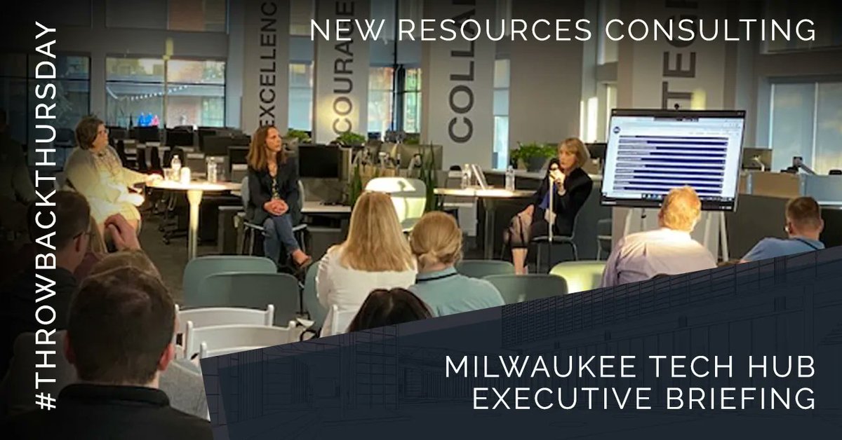 NRConsults's tweet photo. #ThrowbackThursday: In October, Dematic hosted an Executive Briefing where panelists discussed their commitment to making Milwaukee a technology hub.
#NewResourcesConsulting #GoNRC #IT #Technology #Consulting #MKETechHub #Event #MolsonCoors #Generac #NorthwesternMutual #Dematic https://t.co/S7uqRiwItt