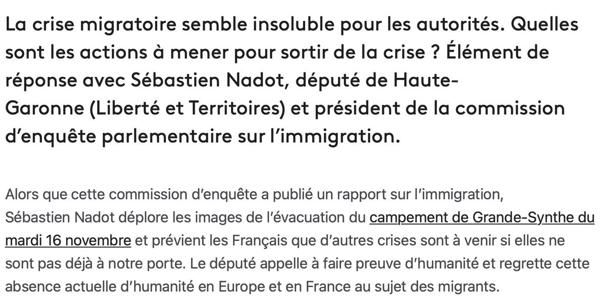 PresidenceM's tweet photo. đ„đș @Sebastien_Nadot, PrĂ©sident de la #CEPmigrations a Ă©tĂ© accueillie par @Patricialoison sur le plateau de @franceinfo
đ@Sebastien_Nadot donne des Ă©lĂ©ments de rĂ©ponses sur les actions Ă mener pour sortir de la crise migratoire. La vidĂ©o intĂ©grale—ïž
https://t.co/Qo3Z9UaGFl https://t.co/tHelbMbgnU