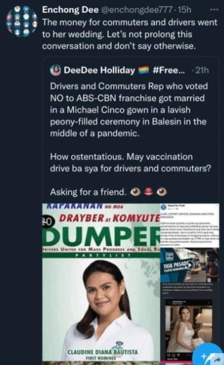 RommelR99507927's tweet photo. @enchongdee777 😂😂😂😂

Labas tapang mo bakla.... @ABSCBN https://t.co/fWnfk16l7k