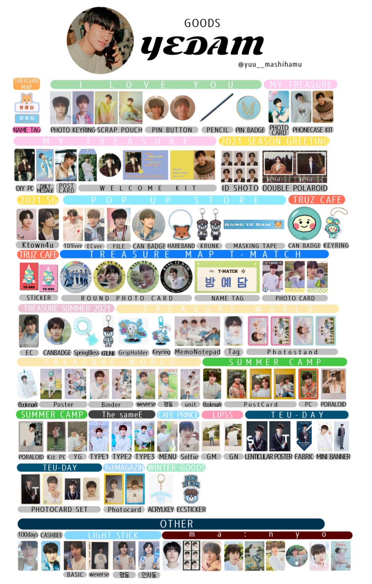 TREASURE イェダム トレカ 缶バッジ 等 まとめ売り 2025年最新】treasureイェダムの人気アイテム - メルカリ