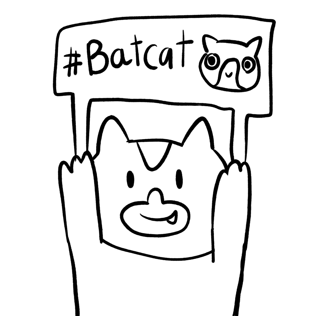 kadraw24's tweet photo. Cheer #badcat team!!! https://t.co/XzCEaVXanX