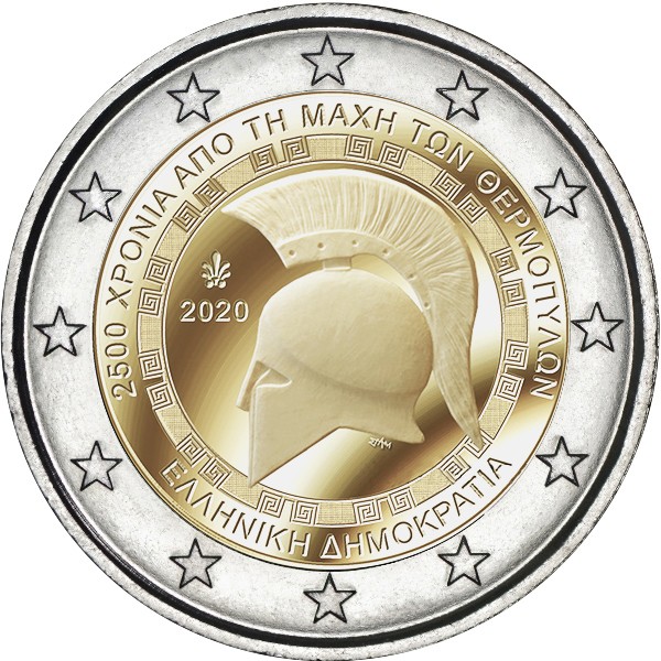<a href="/EAgesilao/">Agesilao</a> Dejo esto por aquí y me voy, moneda conmemorativa de 2 Euros que sacó Grecia en 2020 para conmemorar los 2500 años de dicha batalla. Espero que te guste.