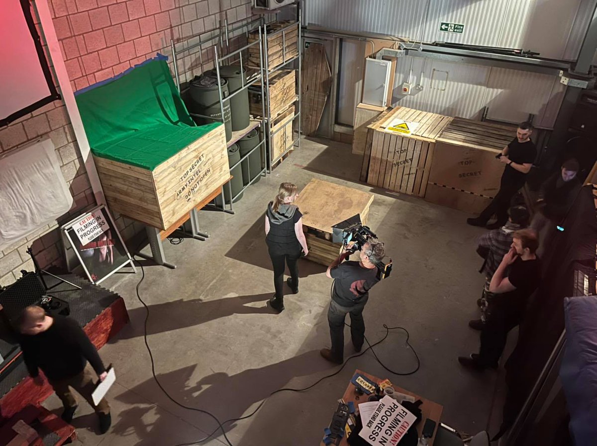 nes_studios's tweet photo. Phenomenal project happening in Studio A Dead Reel Films, more on this soon! If you’re looking for Studio A for YOUR booking, contact us https://t.co/o7l9jBIdRv