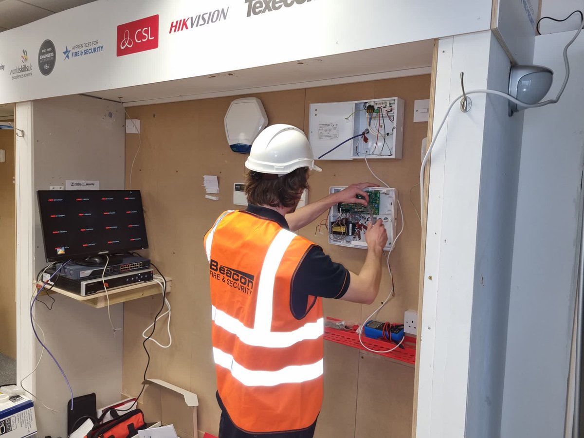 EoTIFSEC's tweet photo. It's all happening today and tomorrow as the best of the best in the security and fire apprenticeship programmes battle it out to be crowned @worldskillsuk and @EoTIFSEC winners! https://t.co/jAnJZ9uant