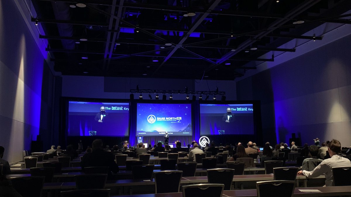 We're here for day 2 of <a href="/SAASNORTH/">SAAS NORTH</a>🙌

That's L-SPARK Executive Managing Director <a href="/leolax/">Leo Lax</a> up on the <a href="/BetaKit/">BetaKit</a> stage sharing the news about our new partnership with @CalianGroup for the launch of the Calian L-SPARK #MedTech #Accelerator👏

Learn more: bit.ly/3oCjiNk