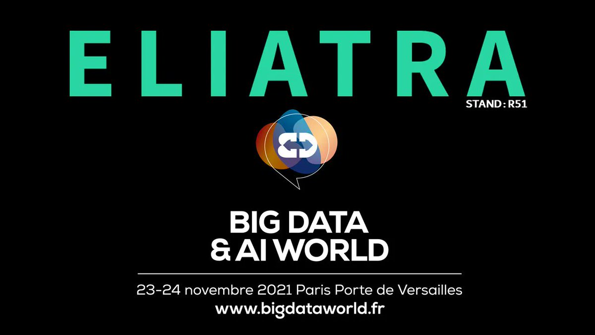 eliatra_ire's tweet photo. Attending Big Data &amp; AI World Paris? 
Come to our conference, "OpenSearch and its impact on FOSS”  and meet the team! 
23 Nov 2021, 16:15 - 16:40, BIG DATA &amp; AI WORLD 1 THEATRE
Registration is open now  👉 https://t.co/cvgJyLBOCj
#bigdata #BDAIW21 #opensearchsecurity #eliata https://t.co/LmFcg8te8v